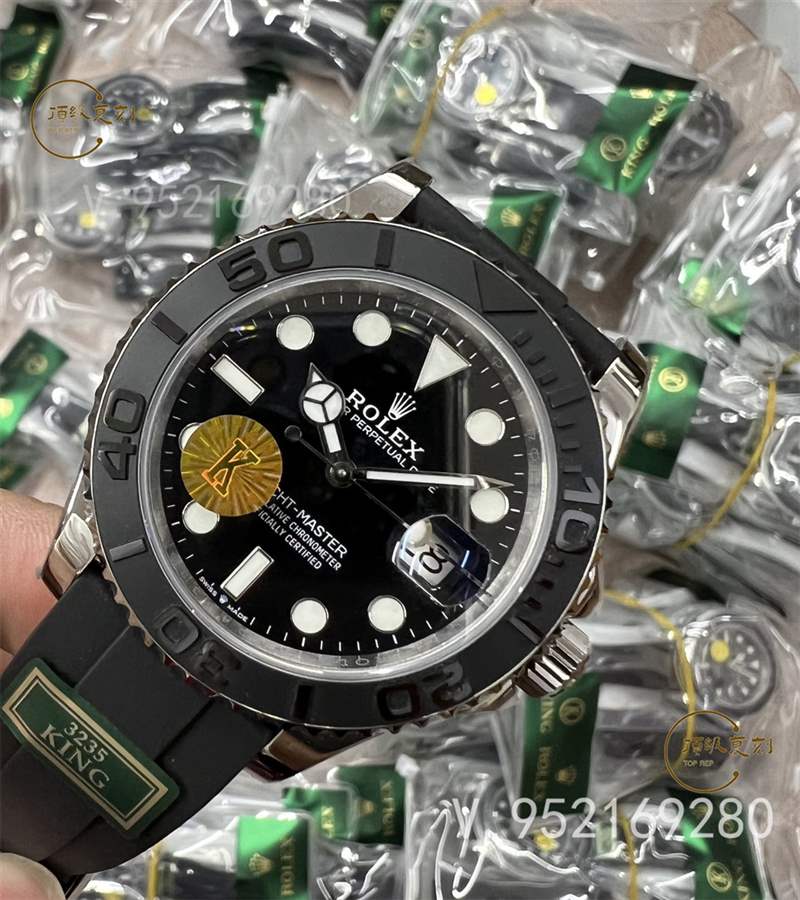 king廠勞力士白金/黃金游艇42mm復刻表新品發(fā)布-復刻表