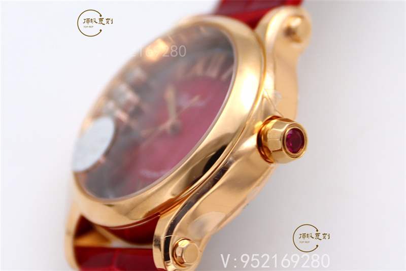 ZF廠蕭邦HAPPY SPORT快樂鉆石中國紅限量版新品發布-復刻表