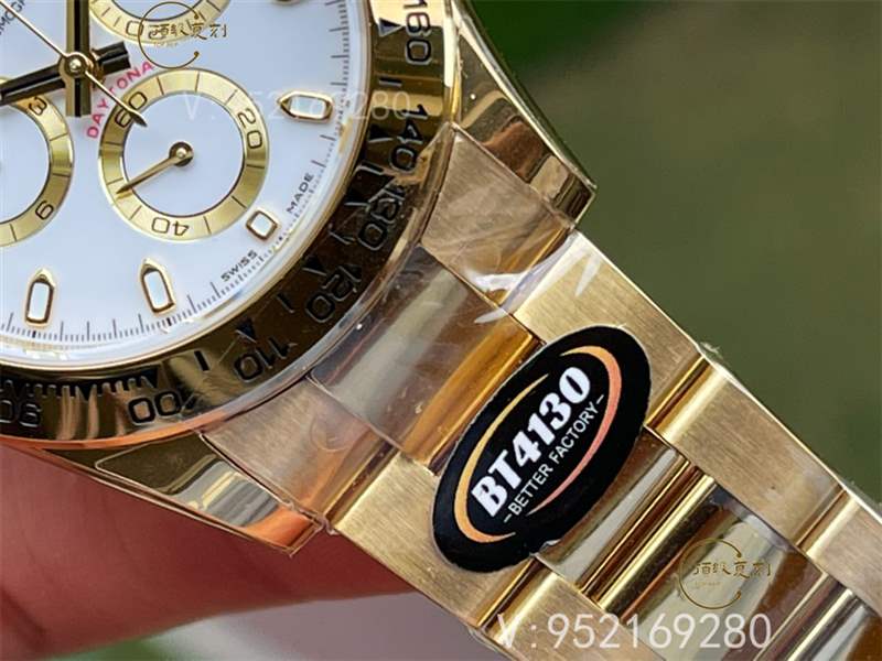 bt廠勞力士迪通拿全金白盤(pán)116508復(fù)刻表做工怎么樣-復(fù)刻表