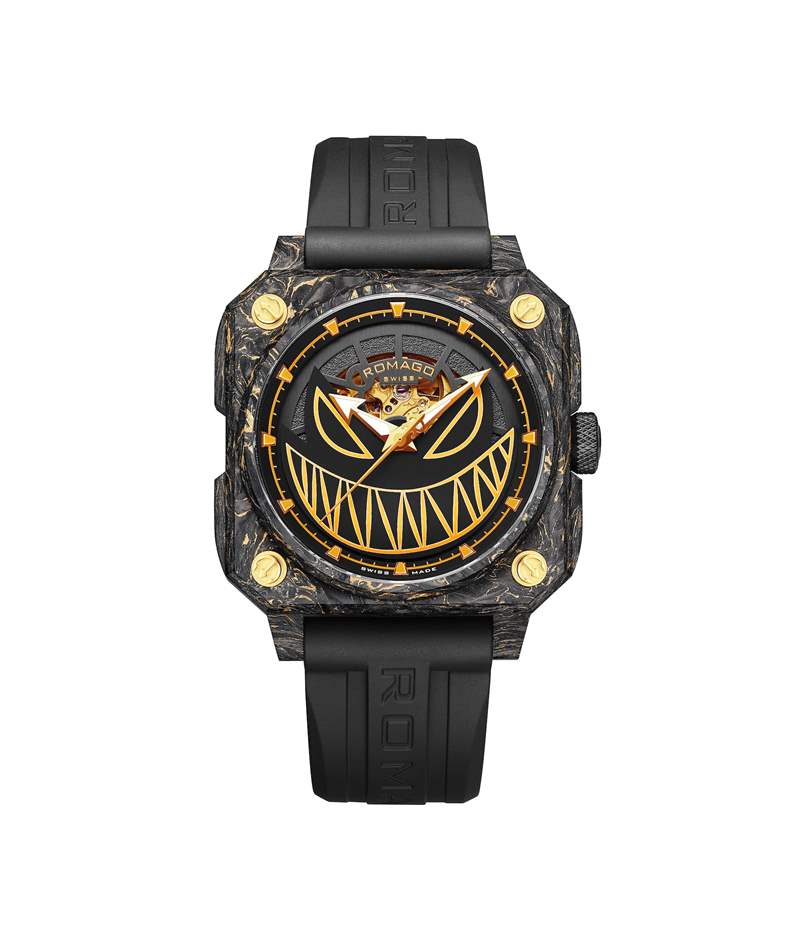 獨(dú)立制表師ROMAGO黃金配夜光碳纖玩味新作漆黑中螢火蟲沖擊視覺(jué)-復(fù)刻表