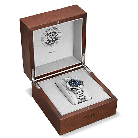 實用功能的驚喜復刻！ORIS H?lstein限量款重現Full Steel Worldtimer-復刻表