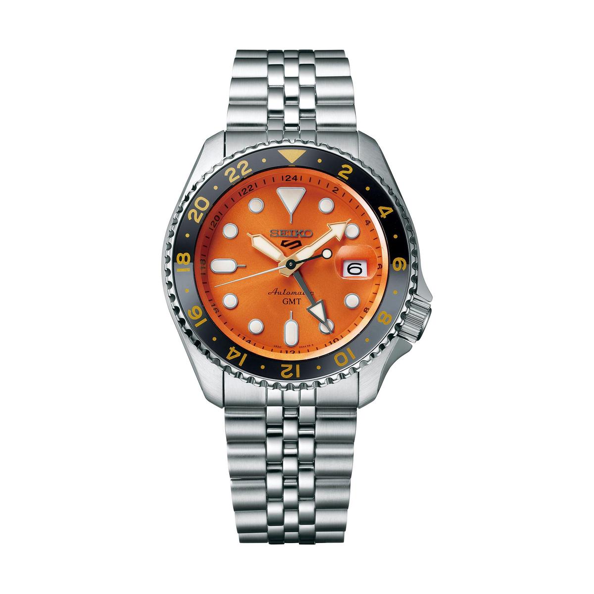 最親民的GMT機(jī)械表！SEIKO 5 Sports推出全新GMT 系列-復(fù)刻表