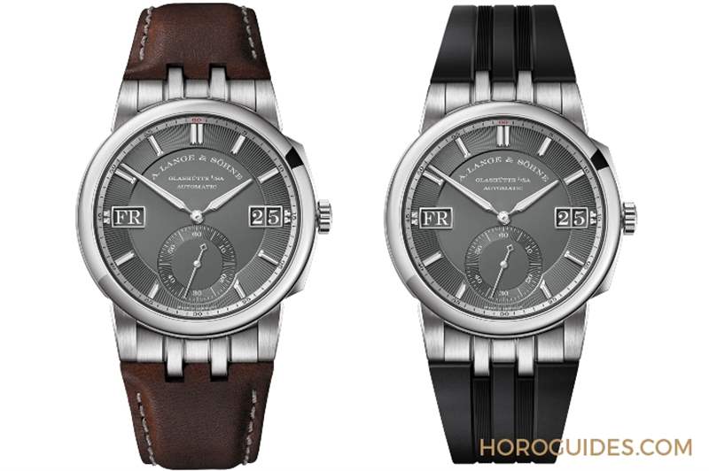 頂級運動表再添一員，朗格Odysseus推出18K白金灰面-復刻表