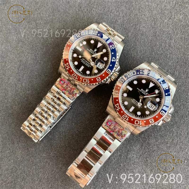 C廠勞力士格林尼治紅藍(lán)可樂圈復(fù)刻表做工怎么樣-復(fù)刻表