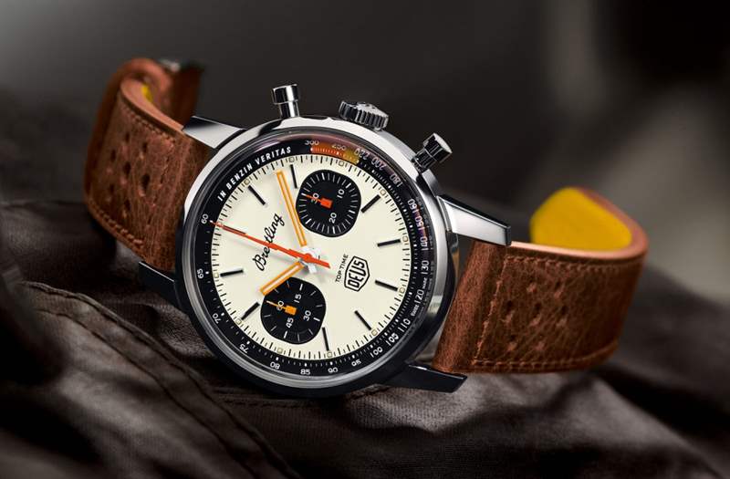 百年靈Breitling Top Time Deus限量版登場！新鮮感十足的復古味造型超搶眼-復刻表
