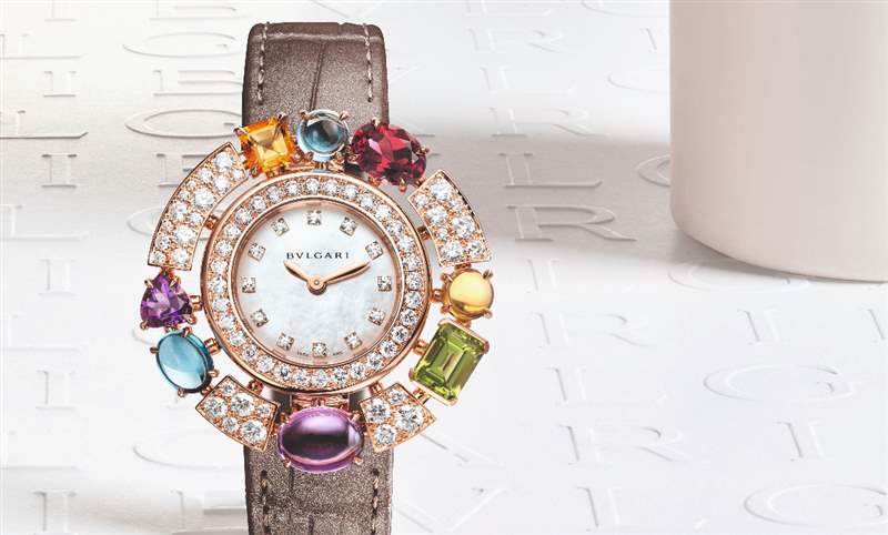 義式珠寶美學加持！BVLGARI Allegra腕表的彩寶光環(huán)-復刻表