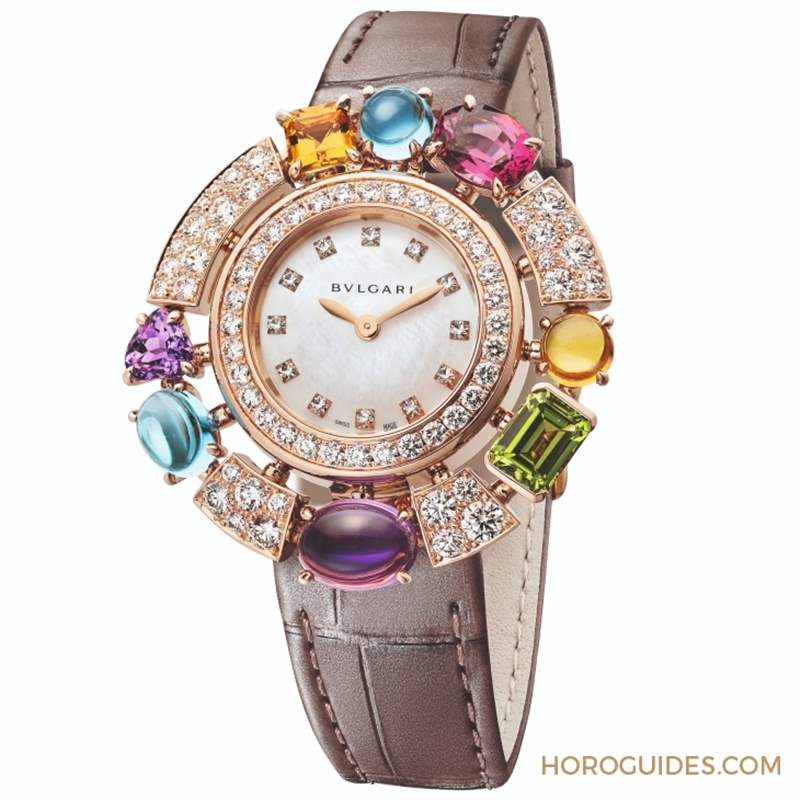 義式珠寶美學加持！BVLGARI Allegra腕表的彩寶光環(huán)-復刻表