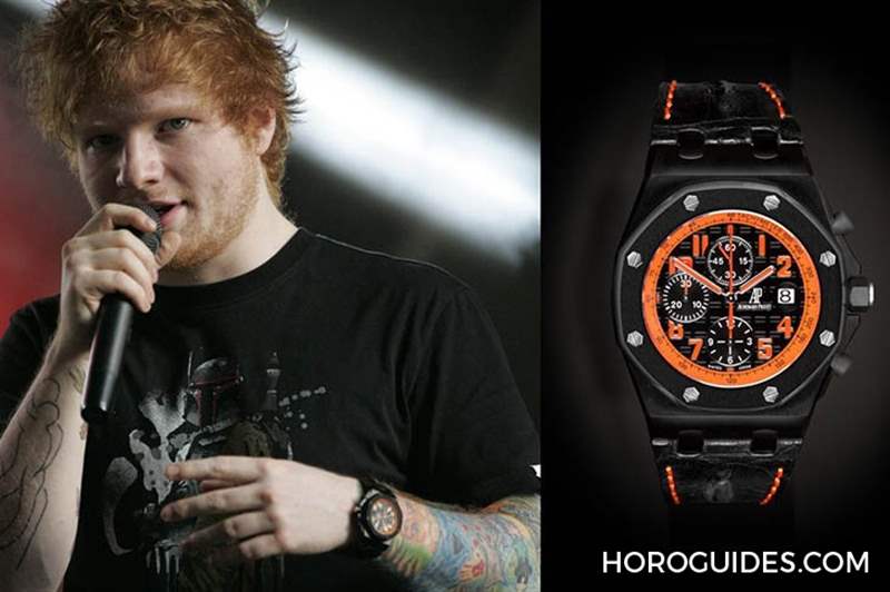 [名人表盒] 最愛表的小鮮肉Ed Sheeran，還有什么頂級表沒SHOW？-復刻表