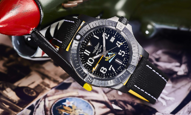 霸氣捍衛(wèi)天空！百年靈Avenger AVG飛虎隊80周年臺灣限量款-復(fù)刻表