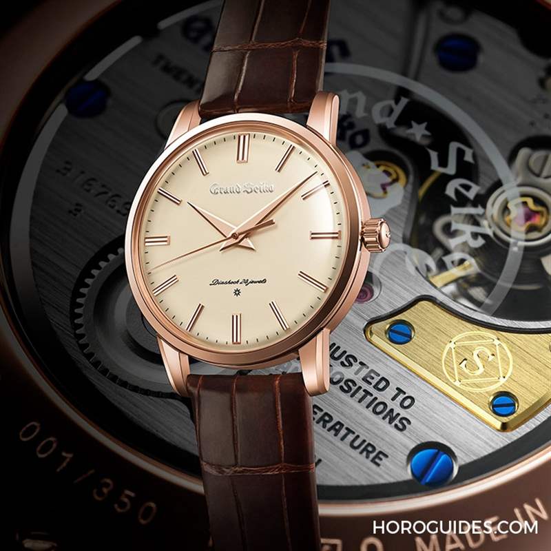 GRAND SEIKO貴金屬限量表，志慶服部金太郎160歲誕辰與SEIKO 140周年-復(fù)刻表
