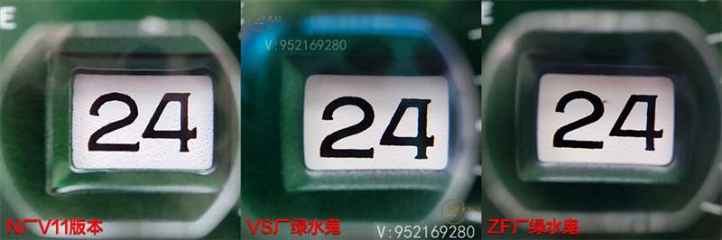 VS廠、ZF廠、N廠勞力士水鬼獨家對比，哪家復刻做工最為出色呢-復刻表