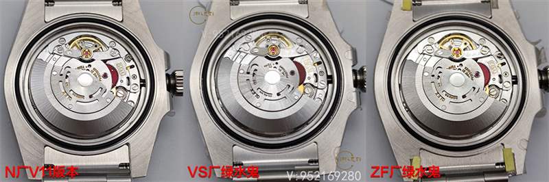 VS廠、ZF廠、N廠勞力士水鬼獨家對比，哪家復刻做工最為出色呢-復刻表