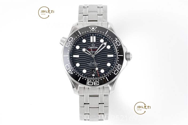 ZF廠歐米茄海馬300獨(dú)家黑色旋渦擺輪,超越vs廠和or廠海馬-復(fù)刻表