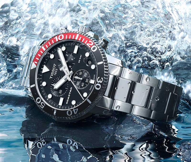 天梭海星1000石英計時腕表，深海的呼喚-復刻表