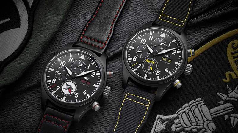 雅克德羅小巧的龍-萬國表美國海軍計時飛行員腕表-復(fù)刻表