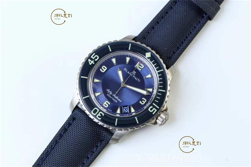 復(fù)刻天花板推薦:ZF廠寶珀五十噚5015腕表做工怎么樣-復(fù)刻表