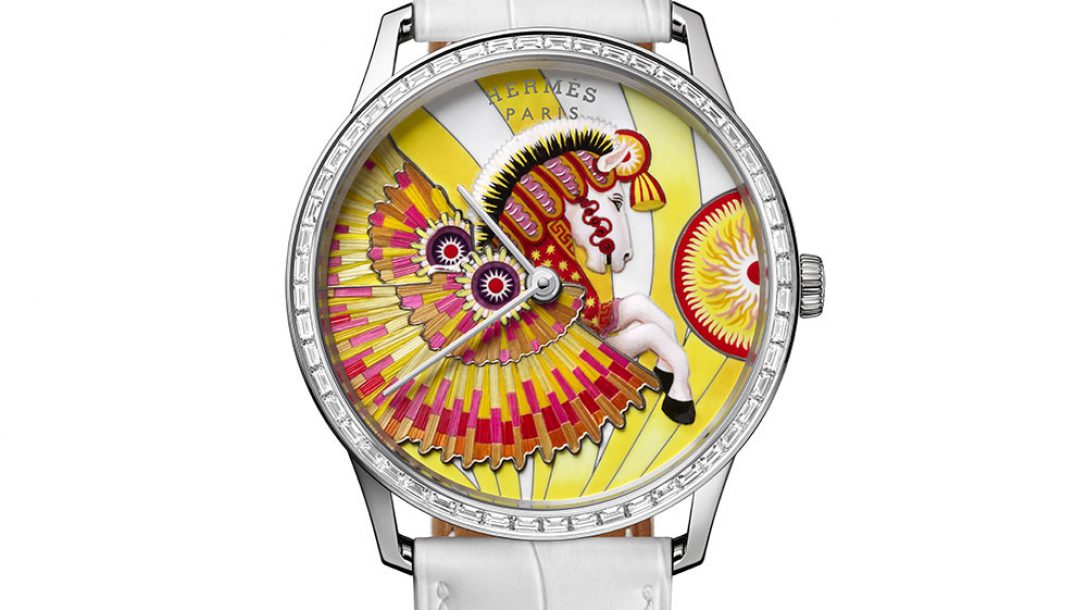 愛馬仕苗條的拉源德佩加斯-復刻表