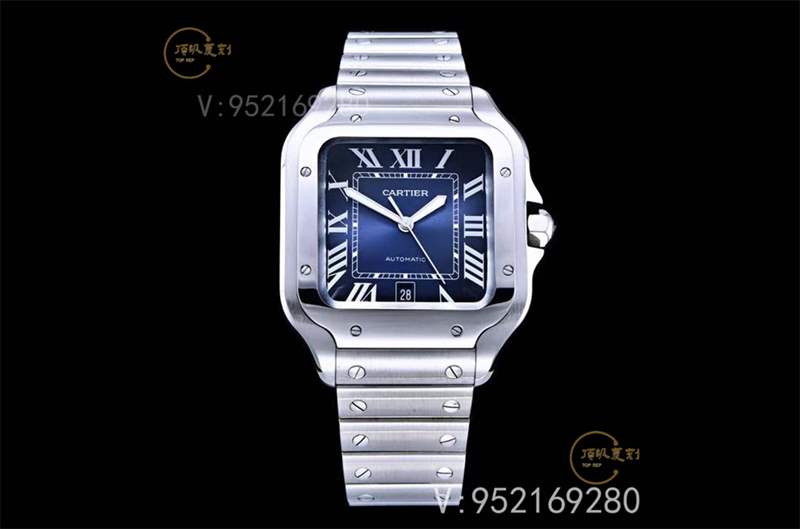 GF廠卡地亞山度士桑托斯復(fù)刻表做工會一眼假嗎-復(fù)刻表