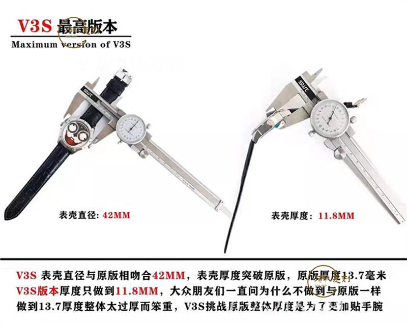 TW廠俄羅斯切金小丑復刻表對比正品能超越v9廠俄羅斯小廠嗎-復刻表