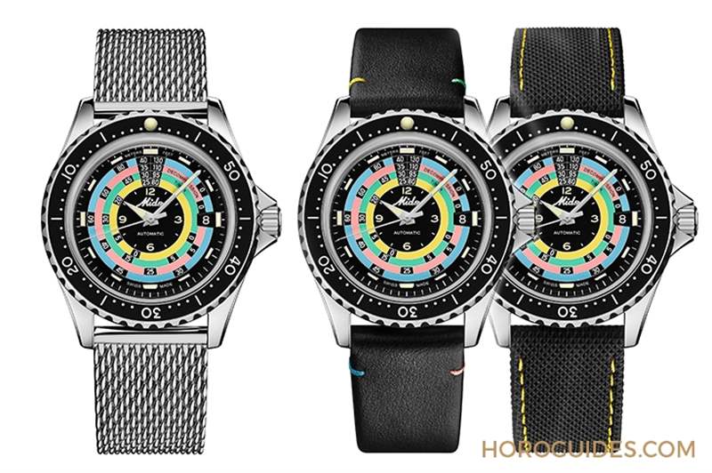 戴上MIDO，馳聘海洋｜MIDO Ocean Star海洋之星三部曲-復刻表