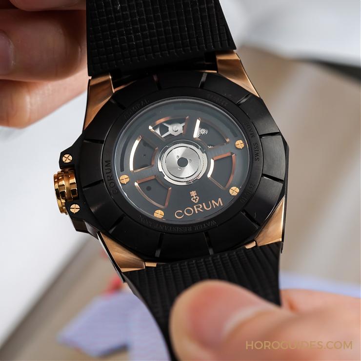 海洋風格領航之選｜Corum海軍上將AC-One 45鏤空陀飛輪與AC-One 38女仕鉆表-復刻表