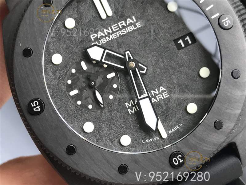 VS廠沛納海979碳纖維做工怎么樣,沛納海979vs廠復刻表-復刻表