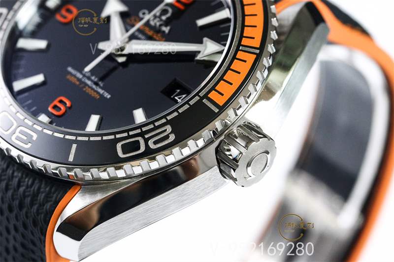 VS廠歐米茄海馬四分之一橙對(duì)比正品復(fù)刻做工會(huì)一眼假嗎-復(fù)刻表