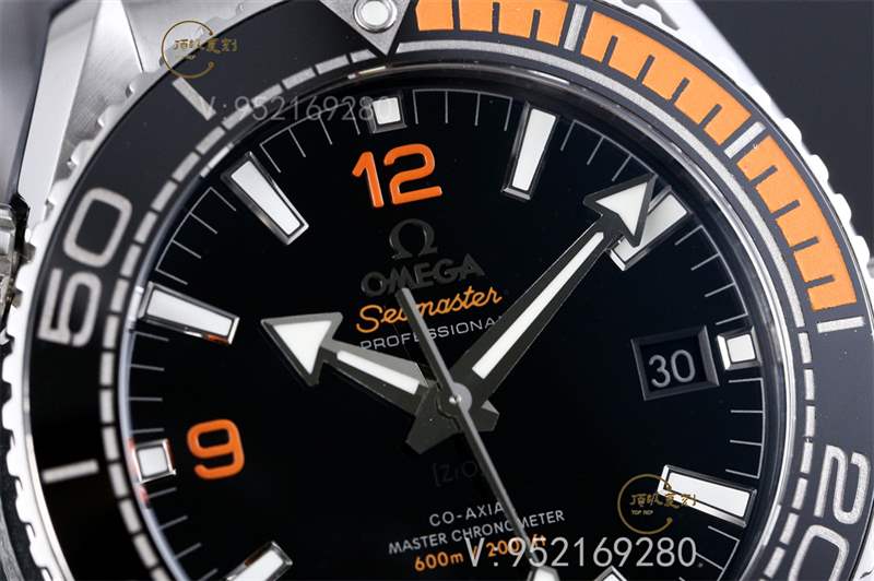 VS廠歐米茄海馬四分之一橙對(duì)比正品復(fù)刻做工會(huì)一眼假嗎-復(fù)刻表