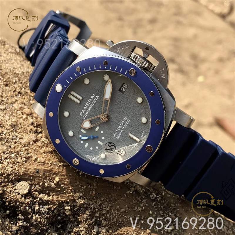 藍(lán)色小海王-VS廠沛納海pam00959評(píng)測(cè)具有年輕活力的藍(lán)主角-復(fù)刻表