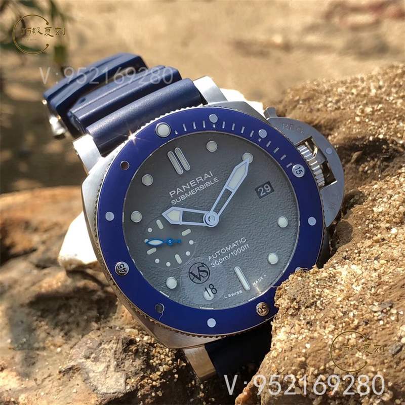 藍(lán)色小海王-VS廠沛納海pam00959評(píng)測(cè)具有年輕活力的藍(lán)主角-復(fù)刻表