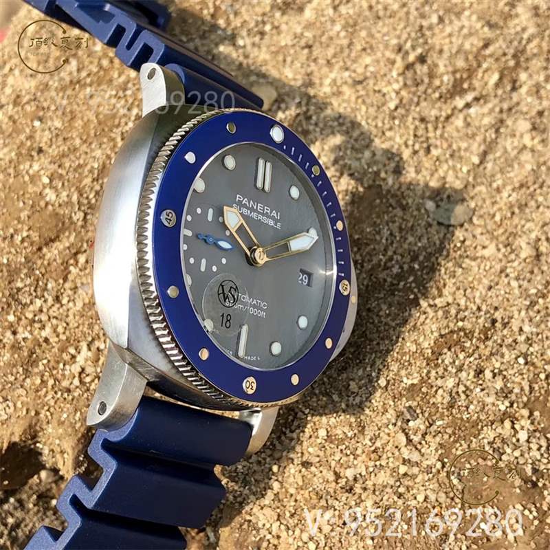 藍(lán)色小海王-VS廠沛納海pam00959評(píng)測(cè)具有年輕活力的藍(lán)主角-復(fù)刻表