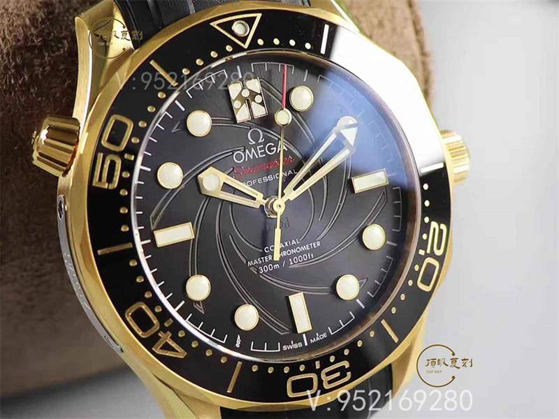 VS廠歐米茄海馬黃金版女王密使007復(fù)刻表怎么樣,醉美黃金版邦德-復(fù)刻表