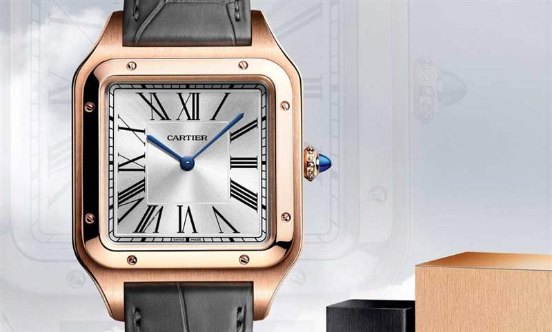 放大經(jīng)典原味|搭載機(jī)械機(jī)芯的Cartier Santos-Dumont XL-復(fù)刻表