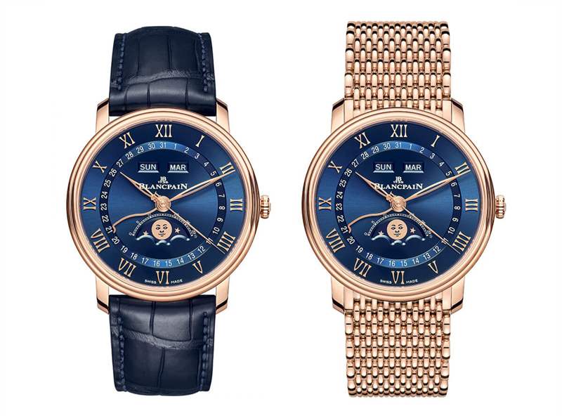 寶珀經(jīng)典系列月相6654藍(lán)色表盤正裝表值得買？-復(fù)刻表