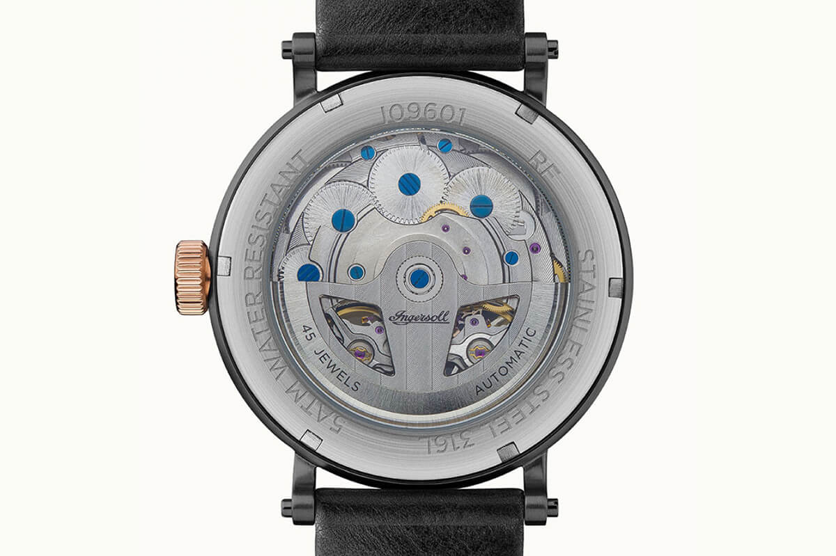 美國產小眾雙陀飛輪腕表:英格索好萊塢自動手表-復刻表