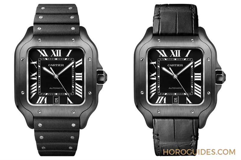黑魂模式啟動！卡地亞Santos de Cartier大型款-復刻表