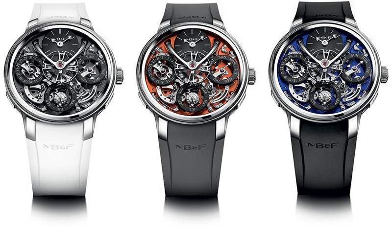 MB&F遺留機器永久EVO-Legacy Machine Perpetual EVO-復(fù)刻表