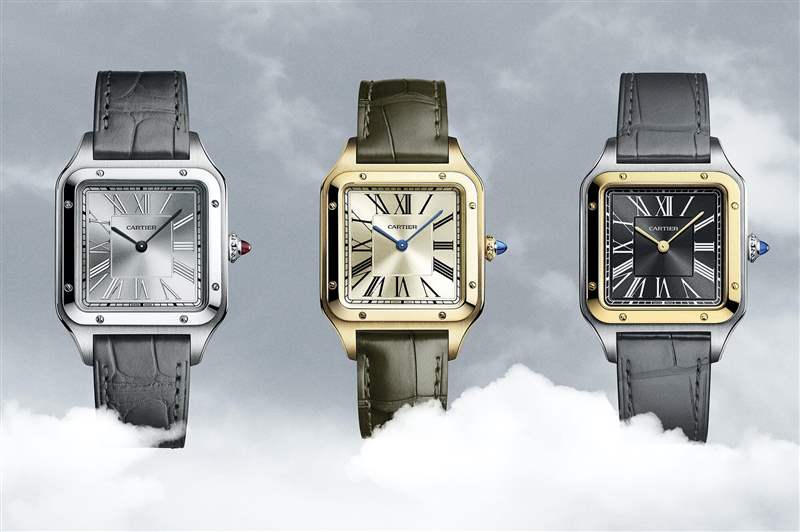 卡地亞桑托斯Santos-Dumont限量版手表WGSA0034-復刻表