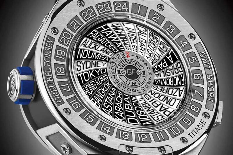 高珀富斯GMT地球月相計(jì)時(shí)多功能運(yùn)動(dòng)手表-復(fù)刻表