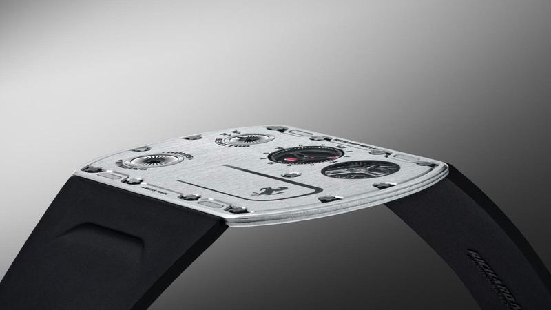 超薄運動表的工程習(xí)題！RICHARD MILLE RM UP-01 Ferrari-復(fù)刻表