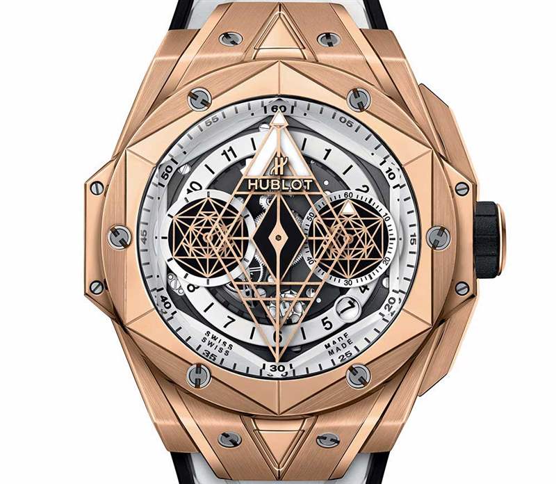 宇舶大爆炸唱BLEU Ⅱ白色，Big Bang Sang Bleu II White-復刻表