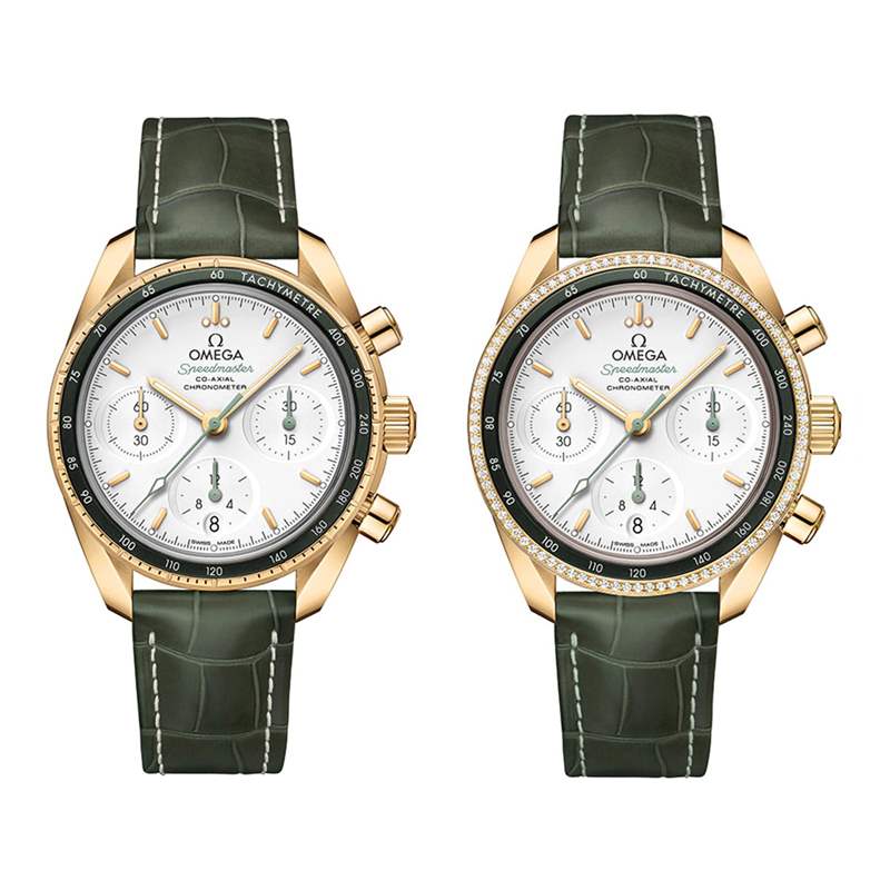 歐米茄速度大師38mm Sedna塞娜和黃金款手表-復(fù)刻表