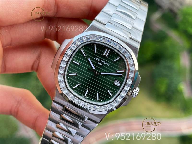 3K廠鸚鵡螺-3K廠百達翡麗鸚鵡螺綠盤T鉆圈1300A復刻做工怎么樣-復刻表