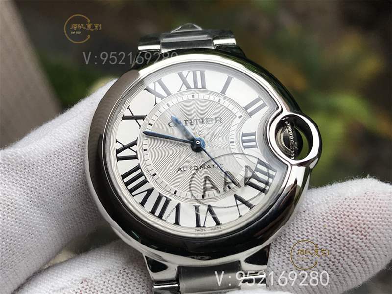 V6廠藍(lán)氣球-V6廠卡地亞藍(lán)氣球33mm機(jī)械女表復(fù)刻做工怎么樣-復(fù)刻表
