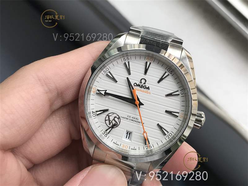 VS廠歐米茄海馬150柚木白盤橙針復(fù)刻表做工怎么樣-220.10.41.21.02.001-復(fù)刻表