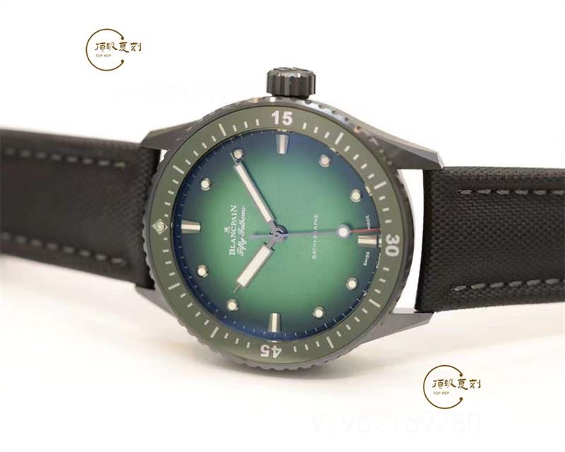 GF廠寶珀黑陶瓷五十噚極光綠盤5005復(fù)刻表做工怎么樣-無溝雙髻鯊限量版-復(fù)刻表