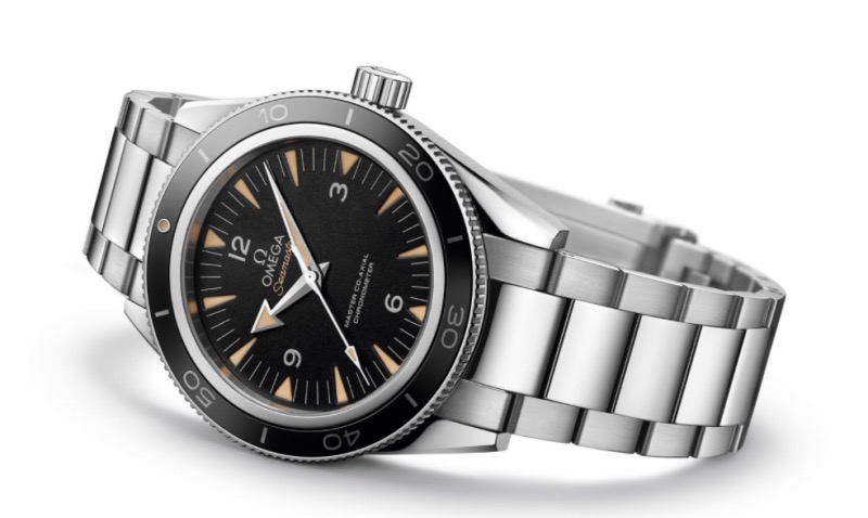 品鑒歐米茄海馬300?至臻同軸?腕表極致工藝-復刻表