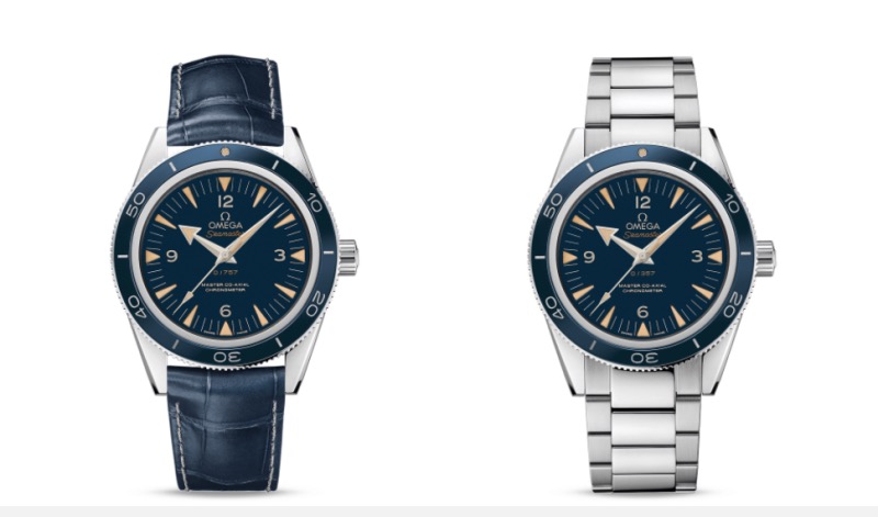 品鑒歐米茄海馬300?至臻同軸?腕表極致工藝-復刻表