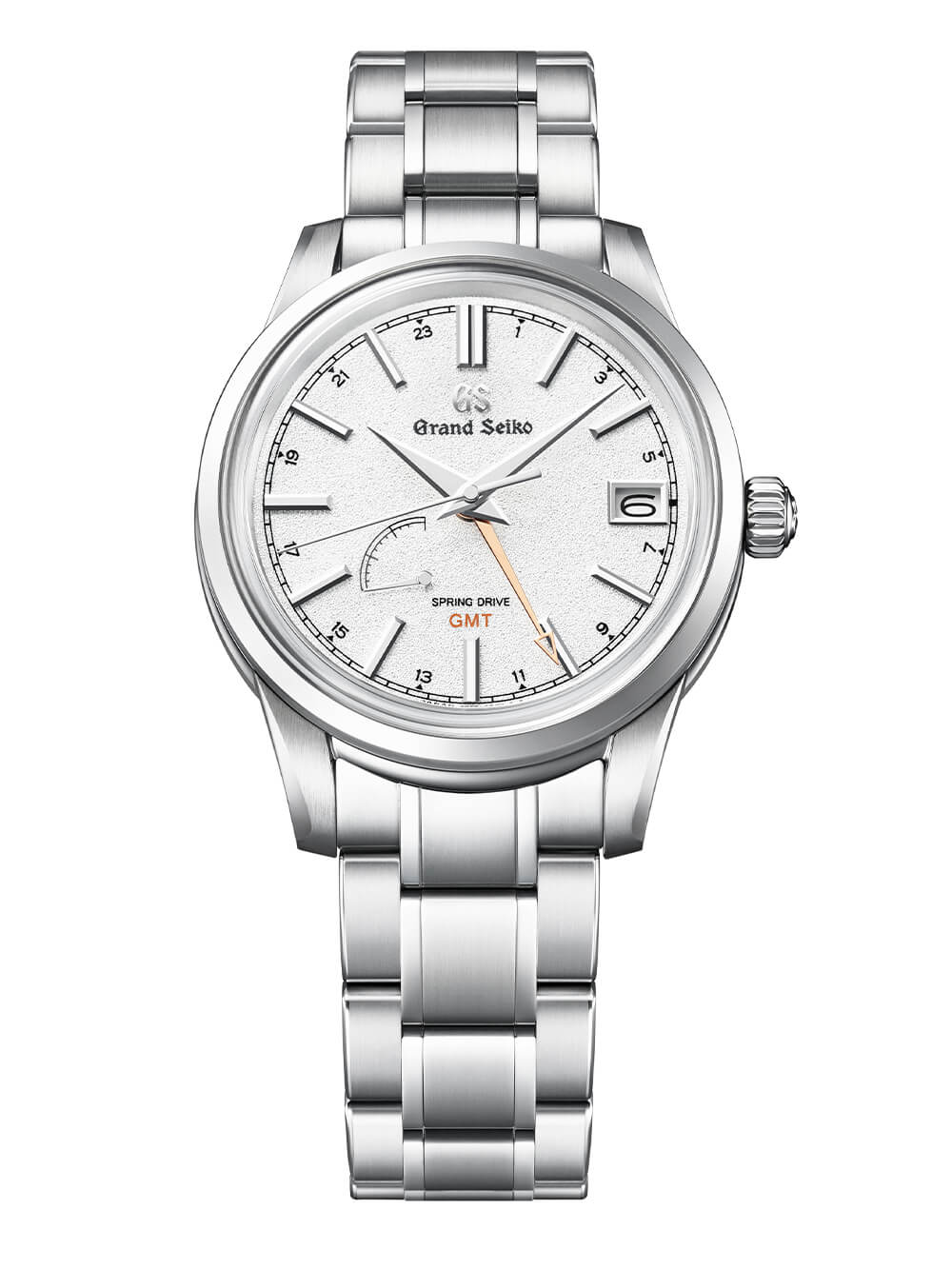 精工表Elegance GMT四季系列山丘湖泊山脈靈感來(lái)源設(shè)計(jì)的表盤(pán)-復(fù)刻表