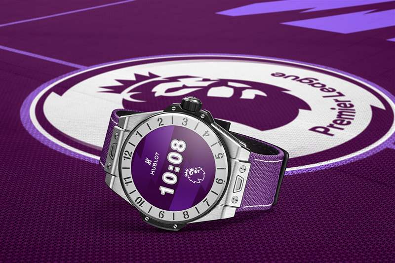 宇舶Big Bang E超級聯(lián)賽足球定制紫色腕表-復(fù)刻表